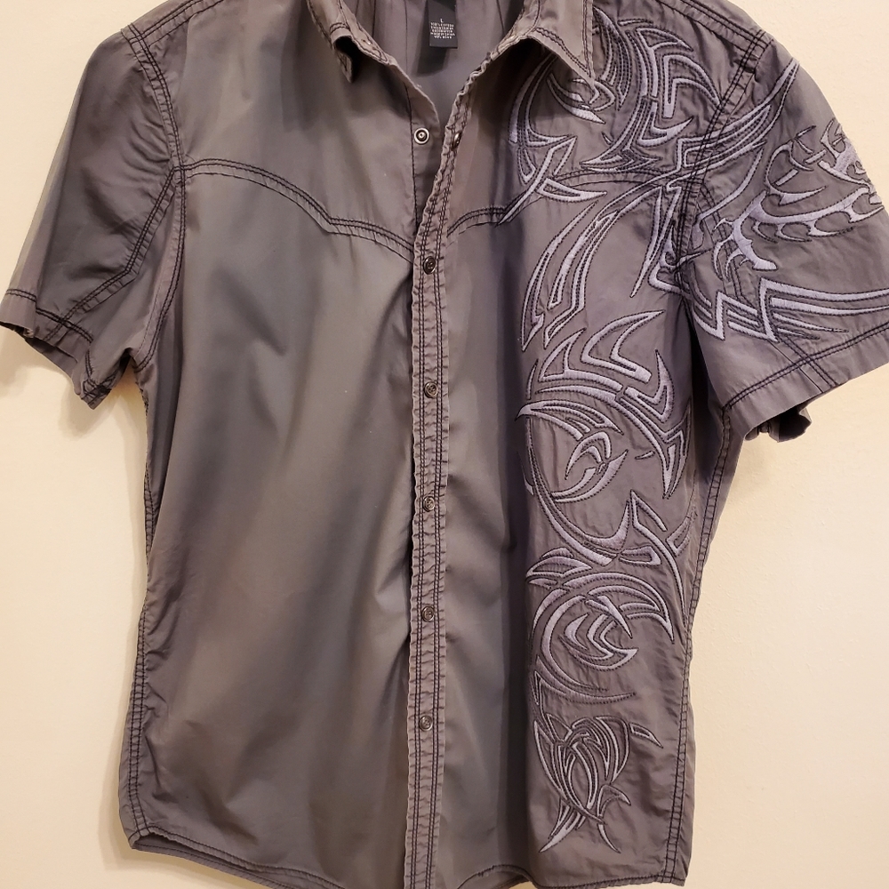 Mens INC casual button down